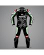 Jonathan Rea Leather Suit Motorcycle Kawasaki Jerez Test 2022 front view