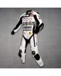 Jorge Lorenzo Special 500 Mila Leathers left view