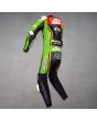 Kawasaki Leather Race Suit Garrett Gerloff SBK 2025 left side view