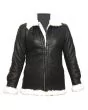 Fur Lined Leather Jacket
