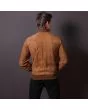 Camel Leather Jacket Mens