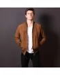 Camel Leather Jacket