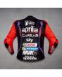 Maverick Vinales Aprilia Road Motorcycle Jacket MotoGP 2023 back view