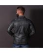 Men Casual Fashion Leather Frost Jacket