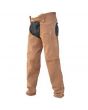 brown leather chaps