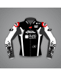 Motorcycle Jacket Black And White