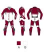 Qatar Flag Motorbike Race Suit