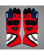 Maverick Vinales Aprilia Motorcycle Gloves MotoGP 2023 front view