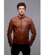fashion leather jacket