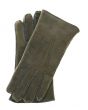 Sueded Lamb Shearling Fashion Gloves