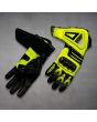 Valentino Rossi Motorcycle Race Gloves open cuff view