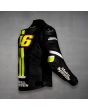 VR46 Valentino Rossi Leather Jacket right back view