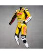 Yellow Leather Suit Francesco GP 2023 left view