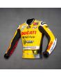 Yellow Motorcycle Jacket Francesco 2023 left view