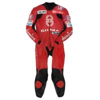 Traje De Cuero Rojo