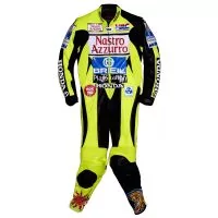 Superrarität sale Valentino Rossi Dainese Rennkombi NASTRO AZURO GR.52