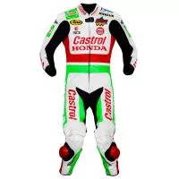 Aaron Slight 1997 WSBK Castrol Honda Leathers