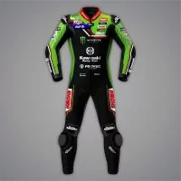 Alex Lowes Kawasaki Riding Suit WSBK 2023 front view