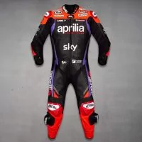 Maverick Vinales Aprilia Moto Suit MotoGP 2024 front view