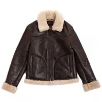 shearling jacket aviator