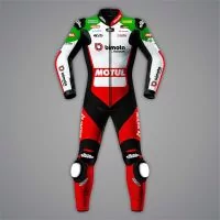 Axel Bassani Motorcycle Race Suit Kawasaki SBK 2026