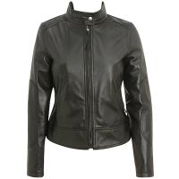 Leder Motorradjacke Damen