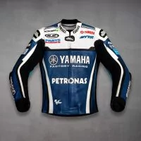 Ben Spies Yamaha 2011 MotoGP Leather Jacket front view
