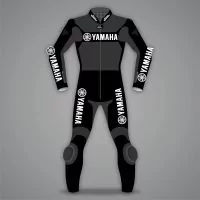 black  motorcycle leathers