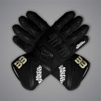 Brad Binder Black Biker Gloves MotoGP 2024 upper view
