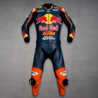 Brad Binder Full Racing Leathers KTM Red Bull MotoGP 2023 front view