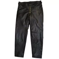 the crow leather pants