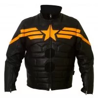 captain america motorcycle jacket