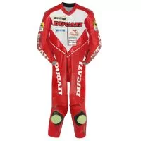 Red Motorcycle Leathers