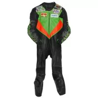 leather riding suit