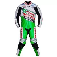 Colin Edwards Castrol Honda Leathers 2002 WSBK front view