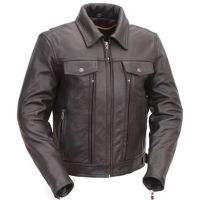 Cruiser Motorcycle Jacket front view