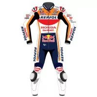 Dani Pedrosa HRC Honda Repsol MotoGP 2017 Race Suit front view