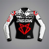 Black White Motorcycle Jacket
