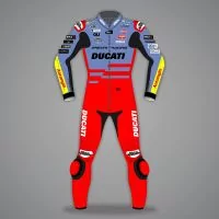 Fabio Di Giannantonio Ducati Full Leathers MotoGP 2023 front view
