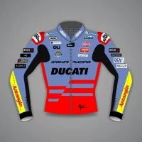 Fabio Di Giannantonio Ducati Street Bike Jacket MotoGP 2023 front view