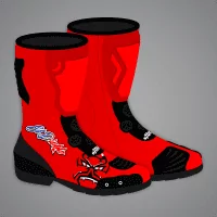 Fabio Quartararo Road Racing Shoes MotoGP 2024