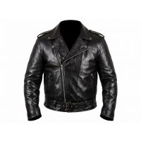 Biker Boyz Black Motorcycle Leather Jacket