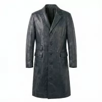 Peaky Blinders Thomas Shelby Leather Coat front view