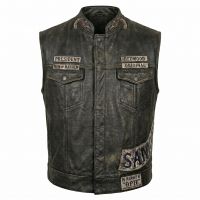 Sons of Anarchy Jax Teller Leather Vest