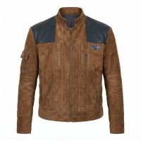 Star Wars Han Solo Brown Leather Jacket