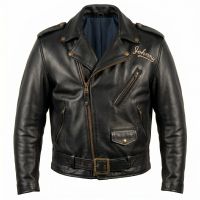 The Wild One Marlon Brando Black Biker Jacket