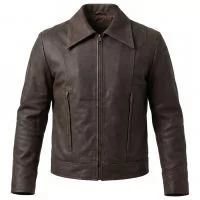 Wolverine Origins Brown Leather Jacket
