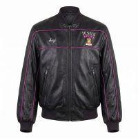 Mr. & Mrs. Smith Angelina Jolie Leather Jacket front view