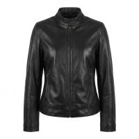 Resident Evil Alice Black Leather Jacket