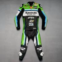 Garrett Gerloff Suit Kawasaki Ninja WSBK 2026 front view